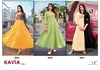 Ravia Vol 1 By Moksh 14kg Heavy Rayon Long Kurti